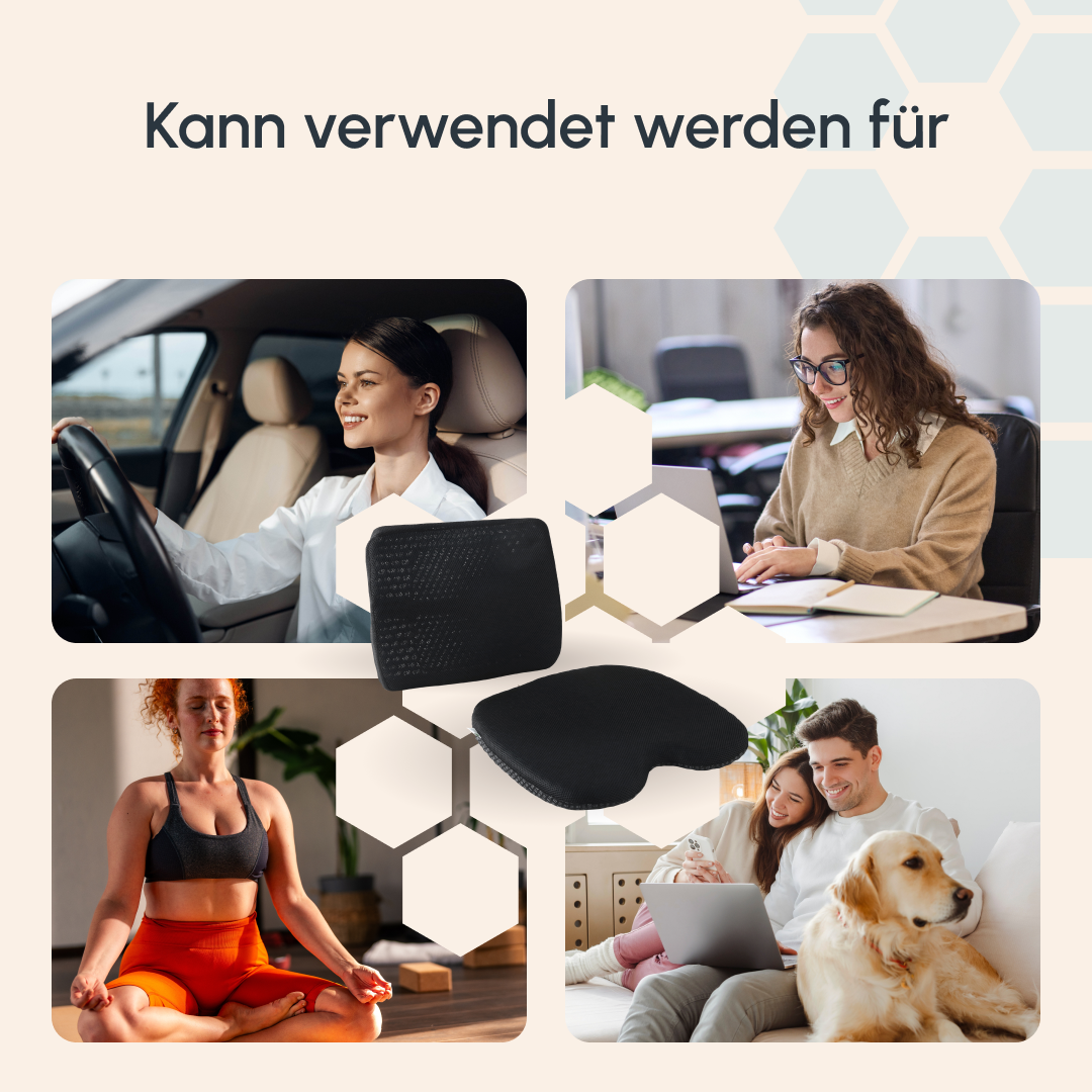 Ergonomisches Rückenstützkissen